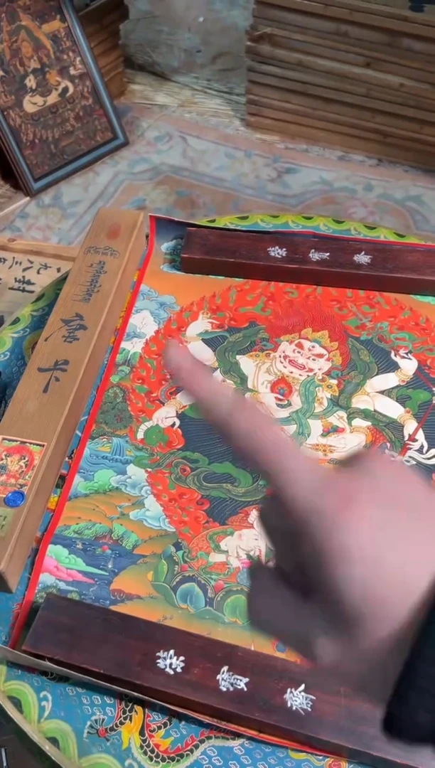 卷轴画卷轴画奥奥的唐卡