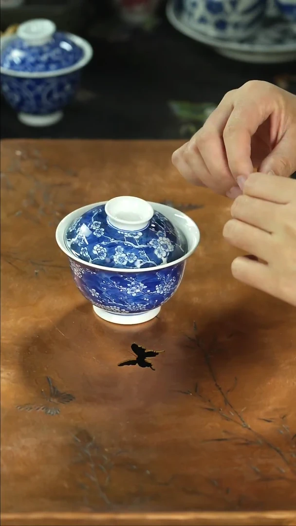 炸茶具 天冷了 围炉煮茶中~~