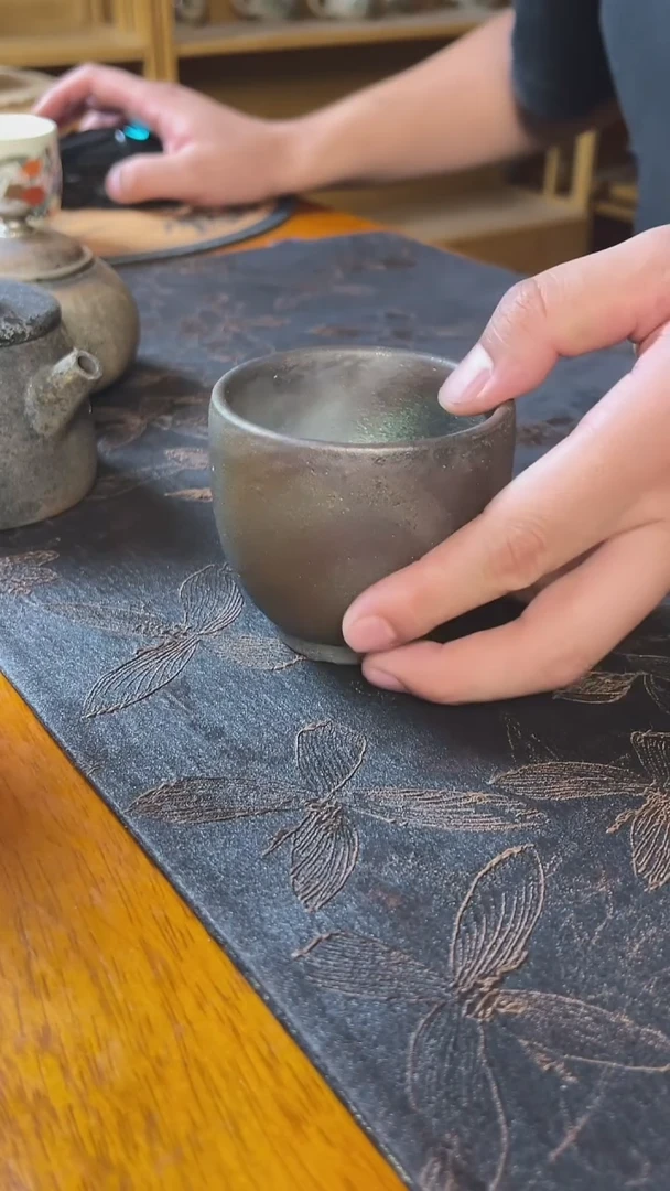 千**念（陶点茶YUN）柴烧杯