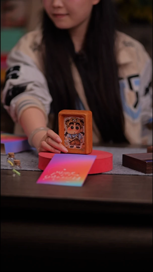 国画维**奶916-冰箱贴 桌摆 手绘-蜡笔小新