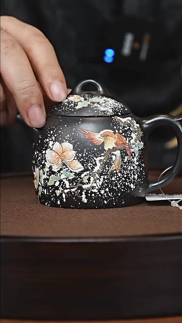 茶壶紫砂原矿紫砂壶