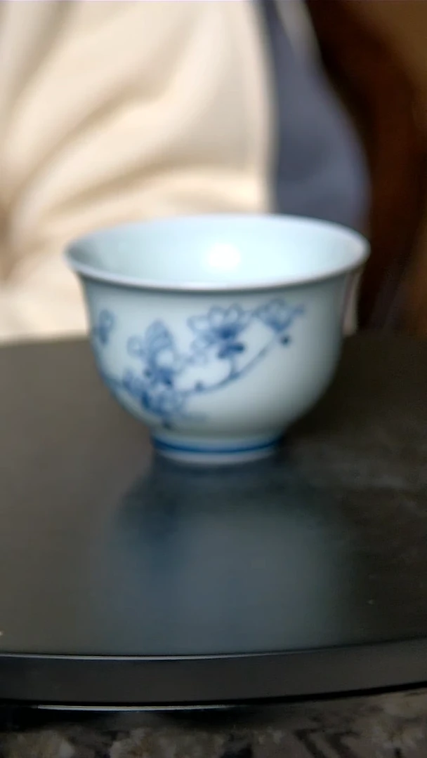 景德镇青花玉兰花