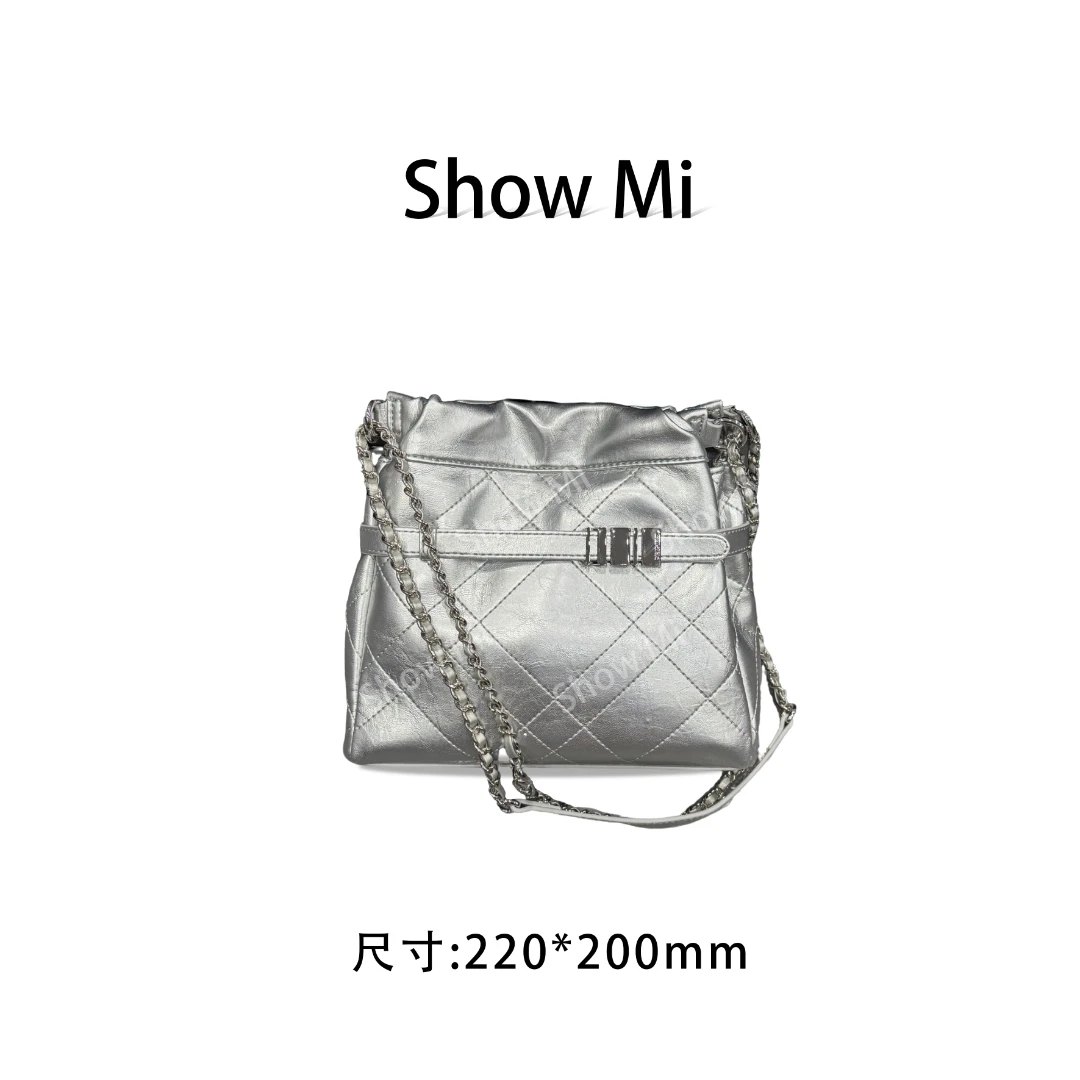 【Show Mi】QYX-9738-银色-轻奢小众时尚百搭女士包包