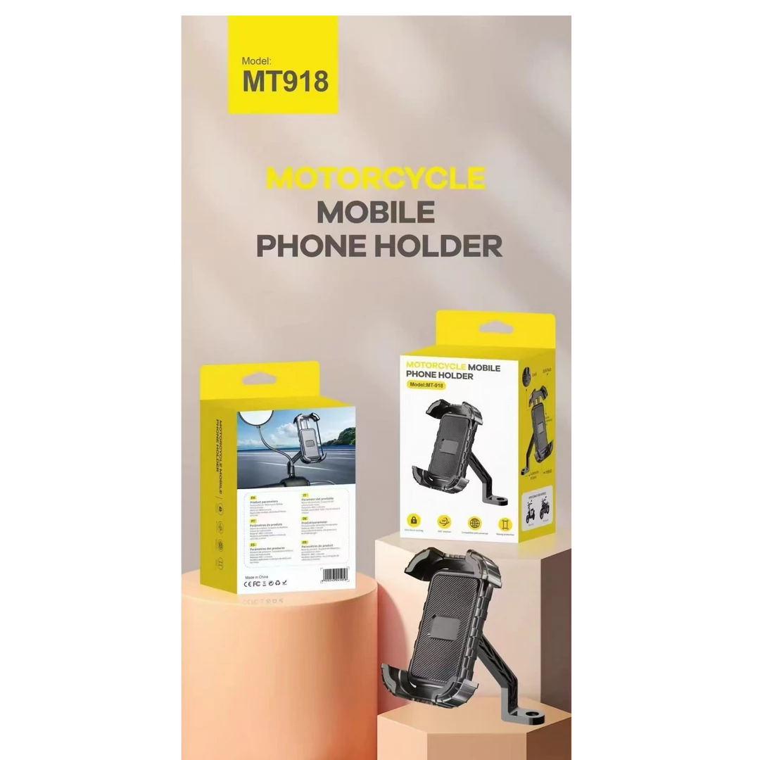 电动车手机支架MT918黄盒原厂