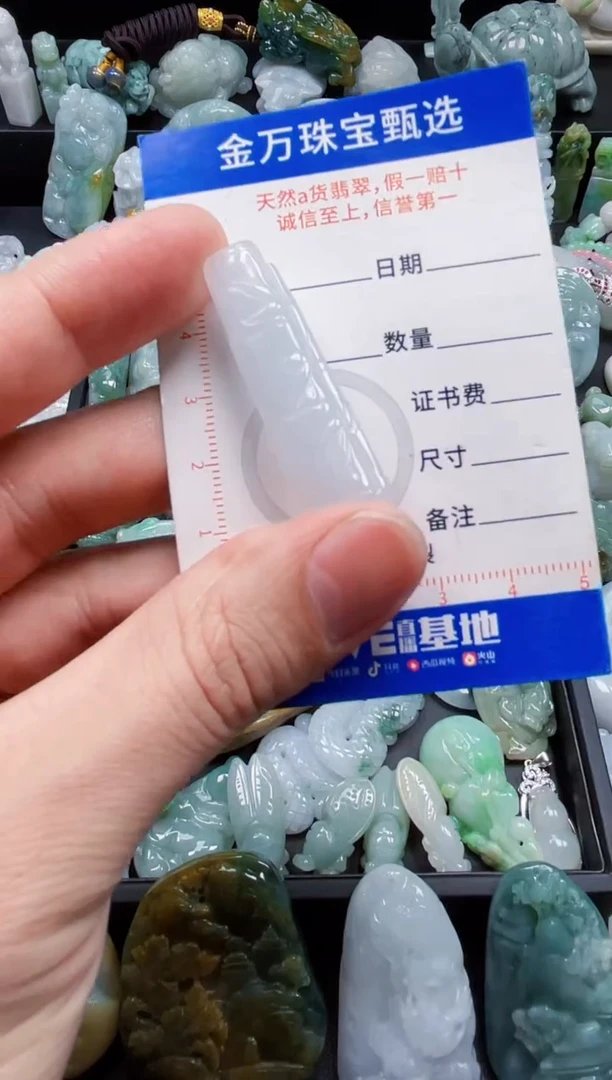 翡翠未镶嵌颈饰天然翡翠a货