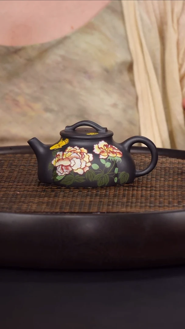 茶壶紫砂HMX紫砂壶99  云雾天青 240毫升