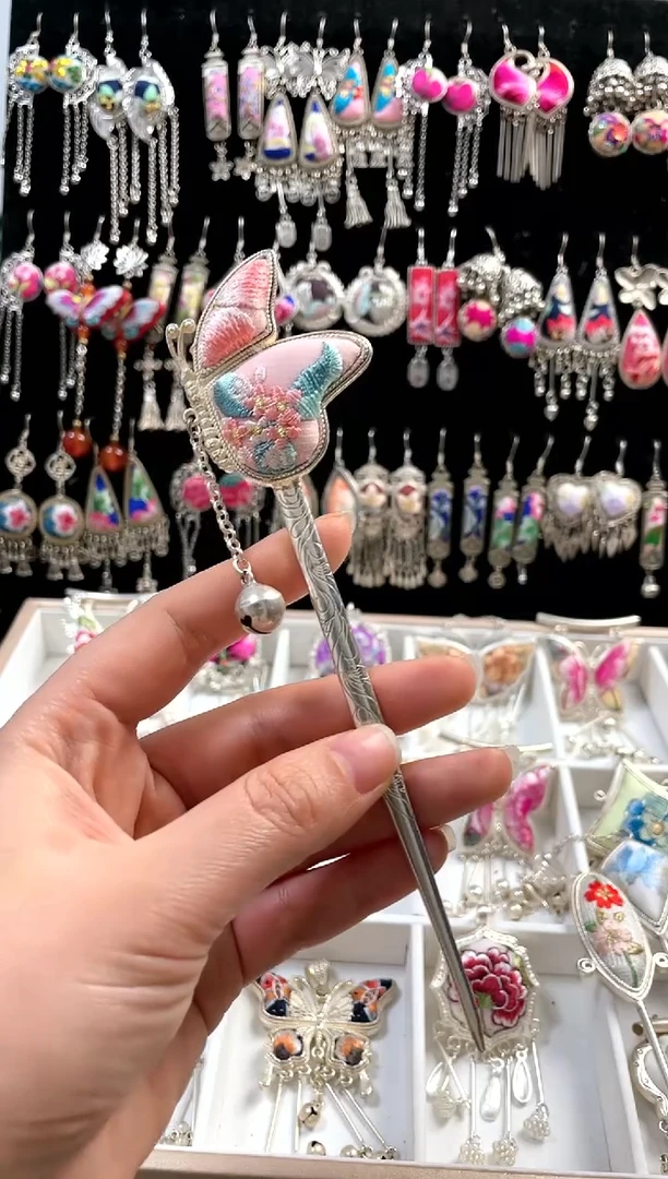 【闪购商品】织绣非遗刺绣饰品