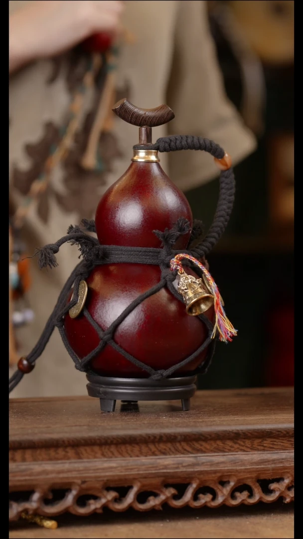 238号精品天然大漆酒葫芦一物一拍~