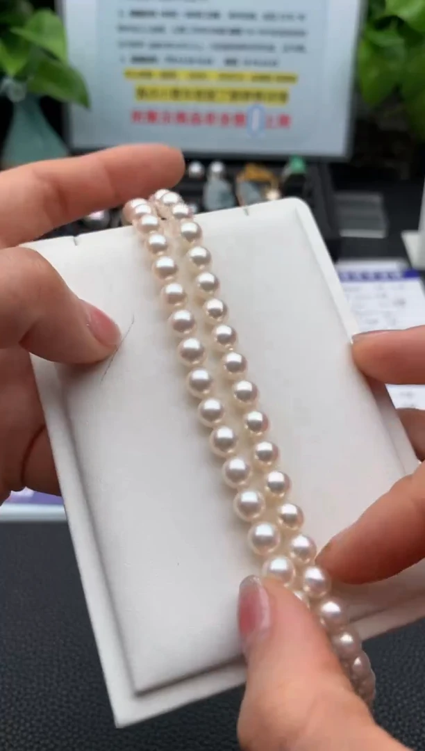 【闪购商品】海水珍珠颈饰银S925镶嵌项链