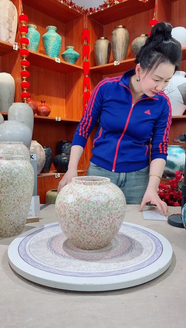 【闪购商品】瓶陶瓷花瓶 无花 绿野仙踪小号