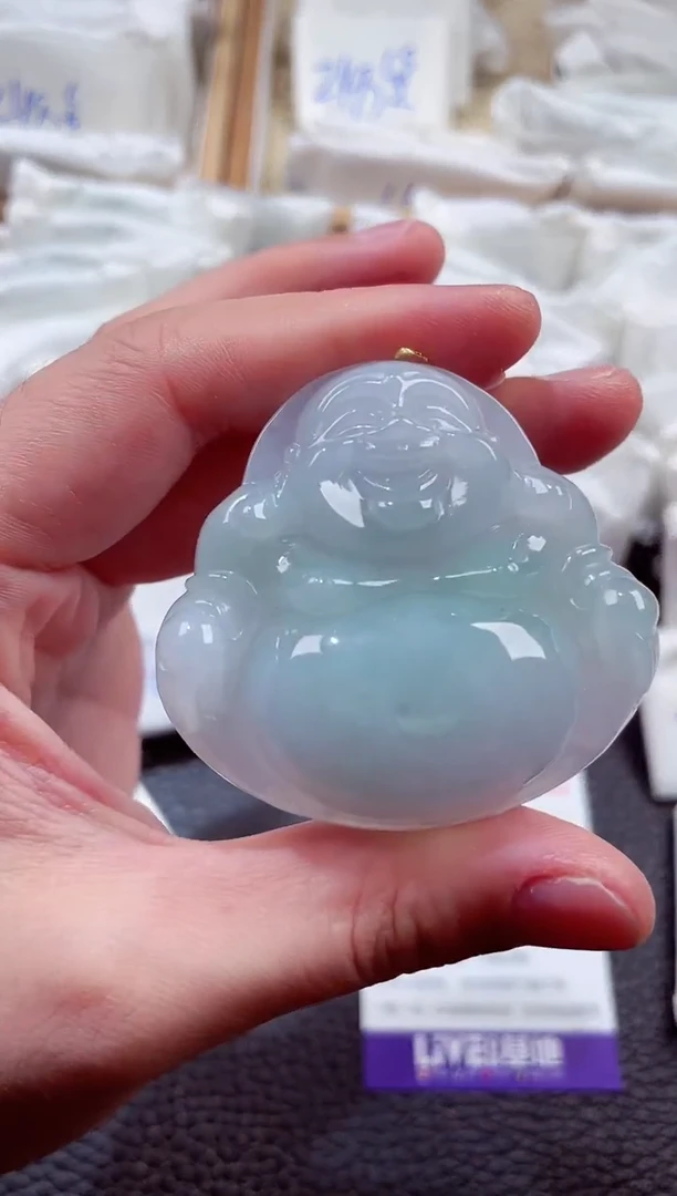 翡翠未镶嵌颈饰00001343