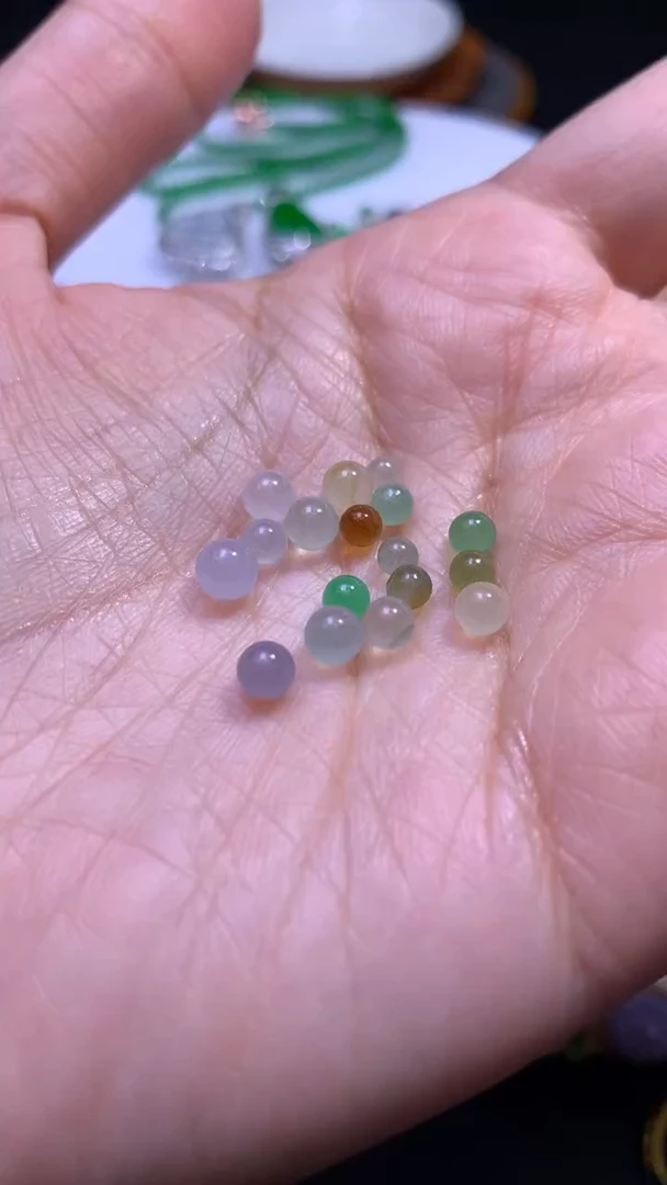 未镶嵌定制翡翠  豆子 一手