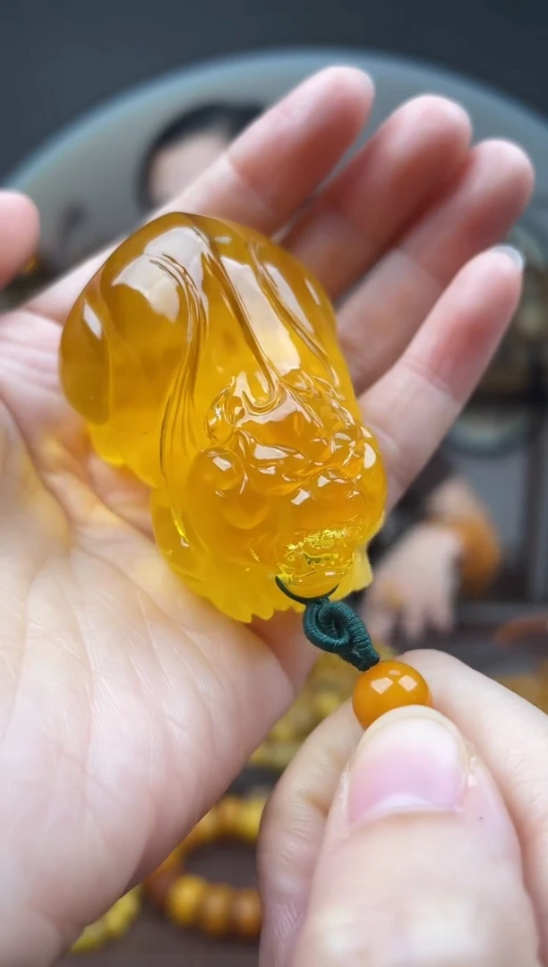 裸石琥珀未镶嵌首饰 假1赔4（多样性发货1件