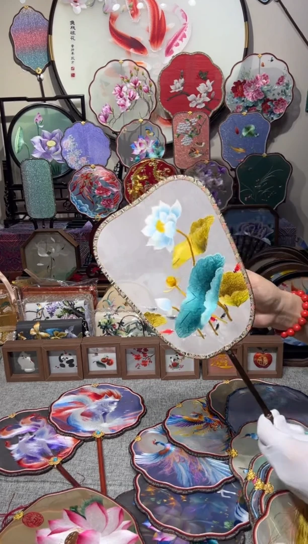 刺绣纯手工苏绣艺术品