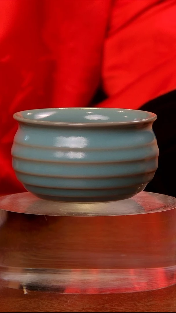 【闪购商品】瓷片167弦纹杯.............