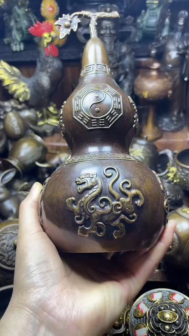 闪购链接，点击下单，有运费险，铜摆件