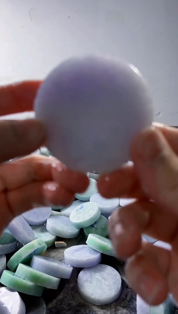 裸石翡翠缅甸翡翠A货文5370