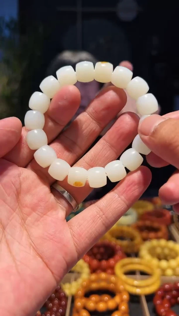 手串未镶嵌和田玉12+直切