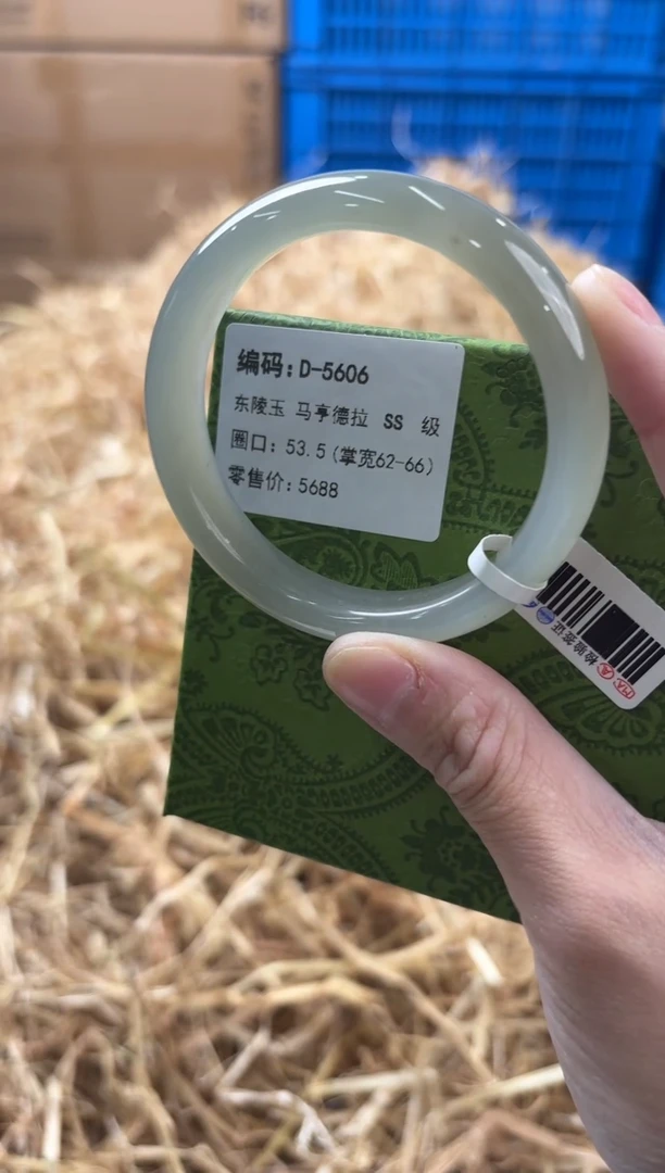 未镶嵌手镯石英质玉D-5606