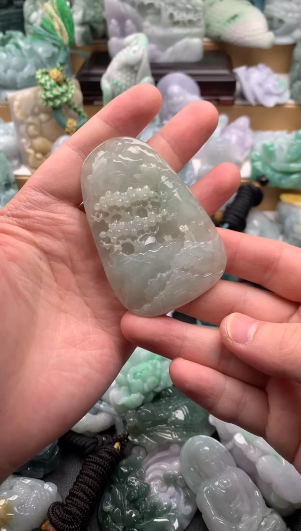 吊坠(不含链)未镶嵌翡翠1