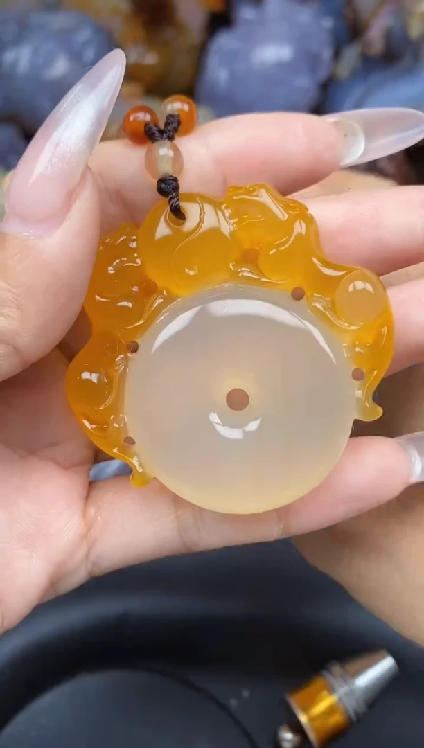 【闪购商品】玛瑙/玉髓颈饰合金ll