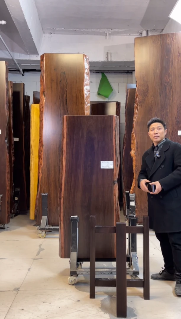 ZT-59大叶紫檀144*61*8加黑三角支架*2