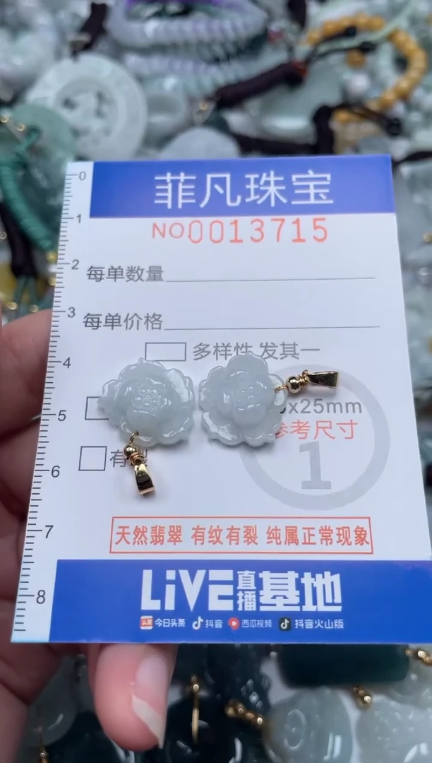 颈饰未镶嵌翡翠13715