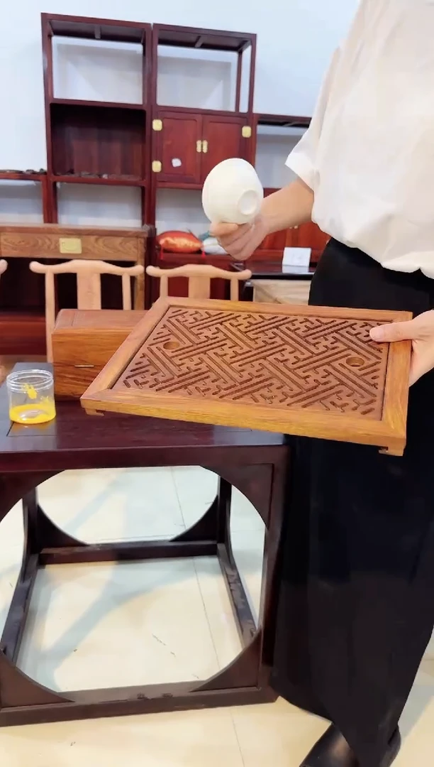 花梨木类家具国标红木刺猬紫檀沥水架