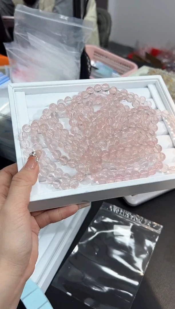 【闪购商品】水晶手串未镶嵌40B多样性发其一/1条9mm默认微瑕