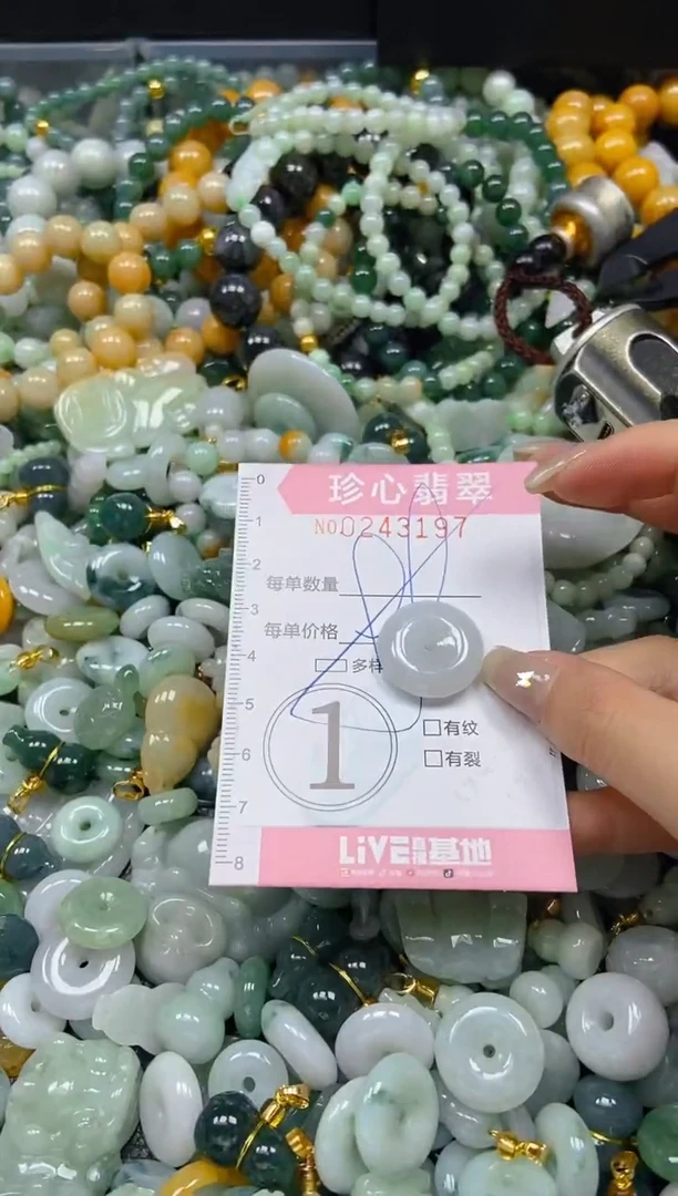 翡翠未镶嵌颈饰闪购0243197多样性发其一