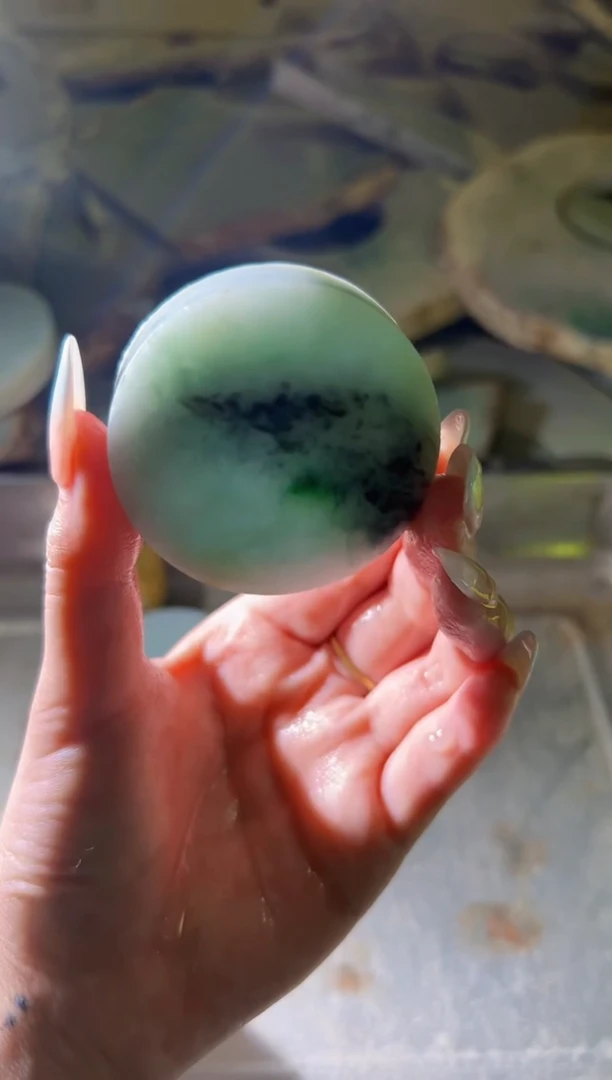 翡翠未镶嵌颈饰翡翠A货小蒋190