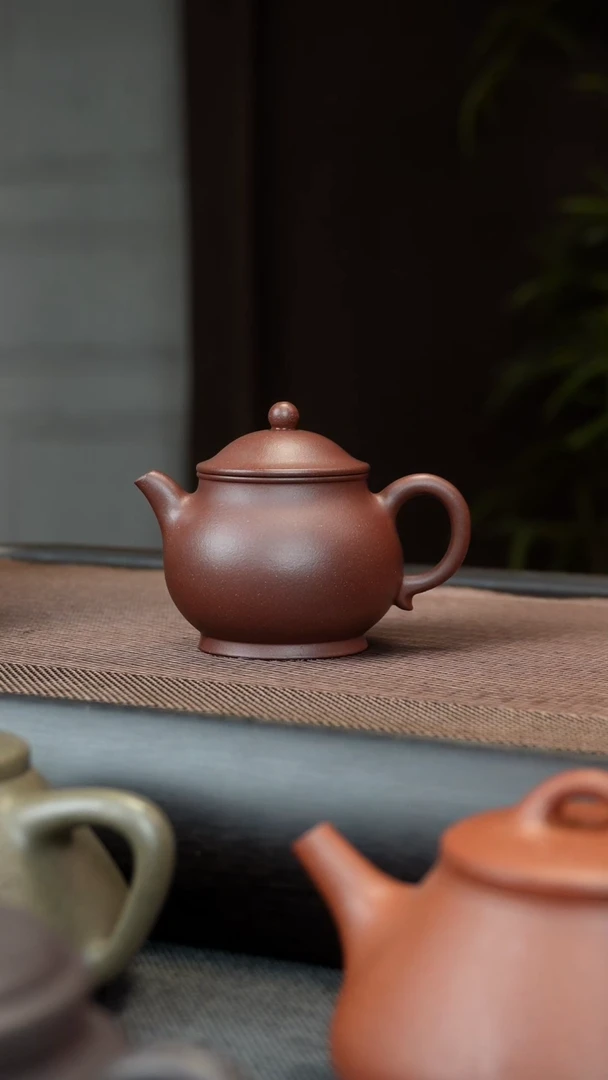 【闪购商品】紫砂茶壶台西底槽清 潘壶 微瑕 95CC