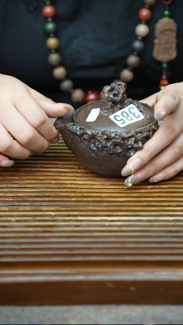 万古烧粗陶手工茶具