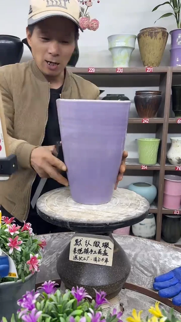 12-17-高26口21瑕-花盆