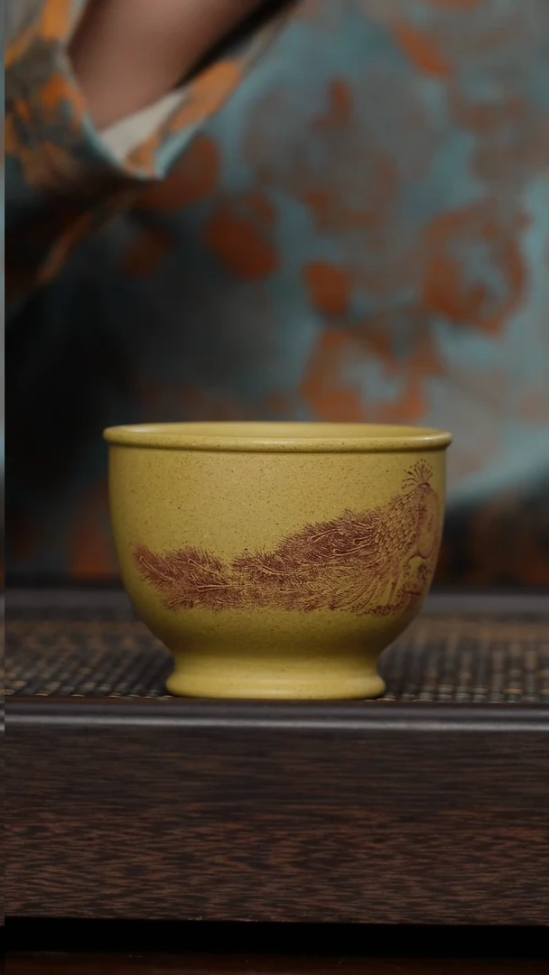 【闪购商品】紫砂茶杯福利紫砂孔雀