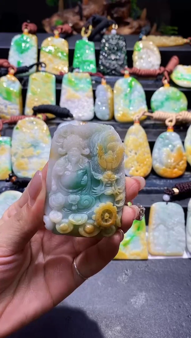 定制翡翠未镶嵌翡翠A货