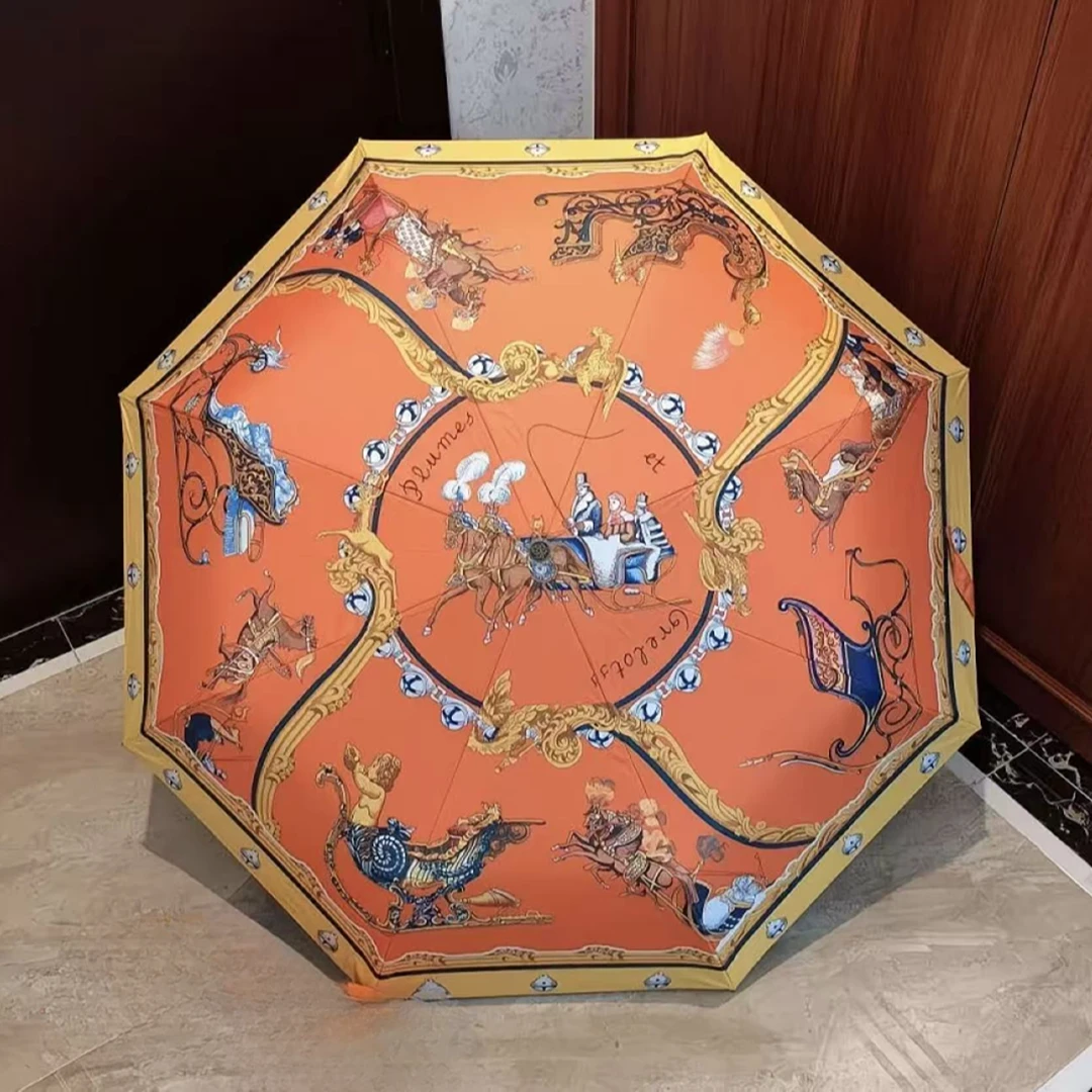 【梦想家专属】双骨自动雨伞晴雨两用太阳伞防晒防紫外线遮阳伞
