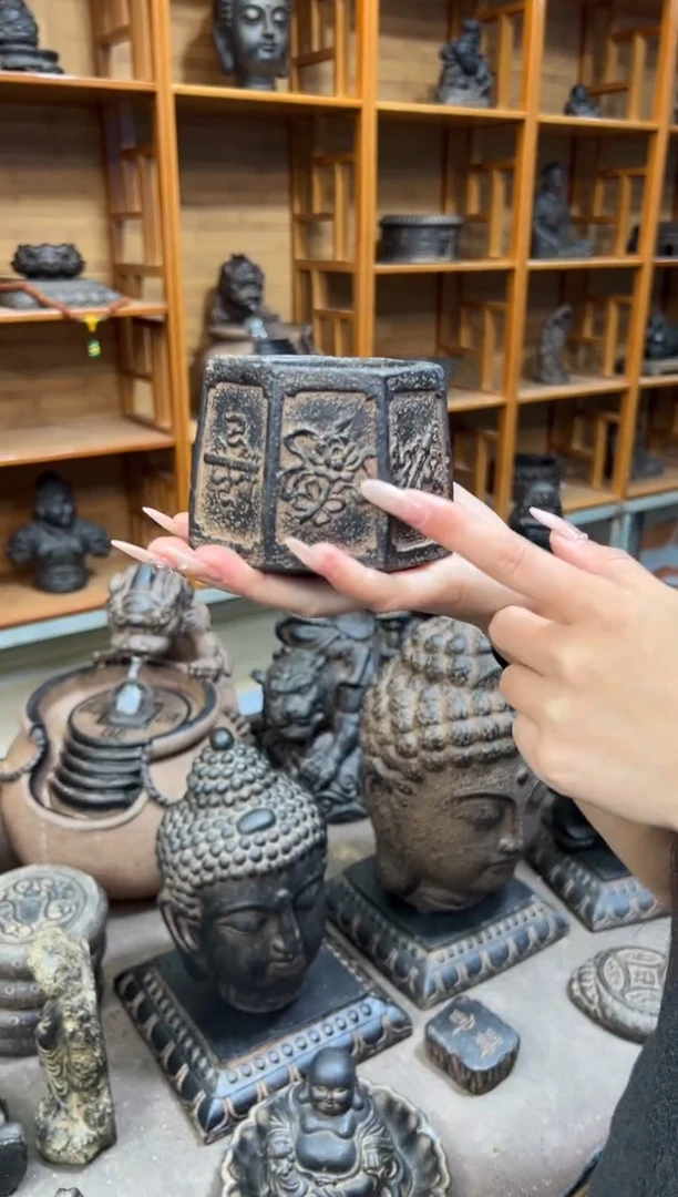 陶土【火山泥】八宝井