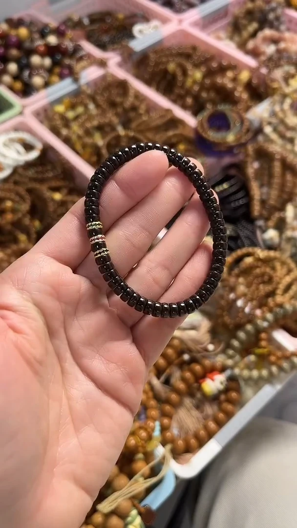 手串椰蒂椰蒂药片设计款6*3mm