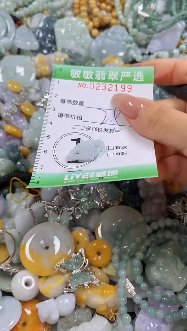 翡翠未镶嵌颈饰闪购0232199