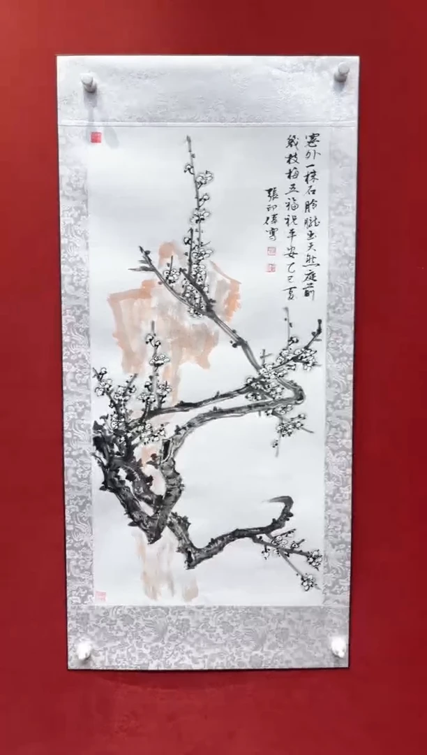 国画老师现场创作  74