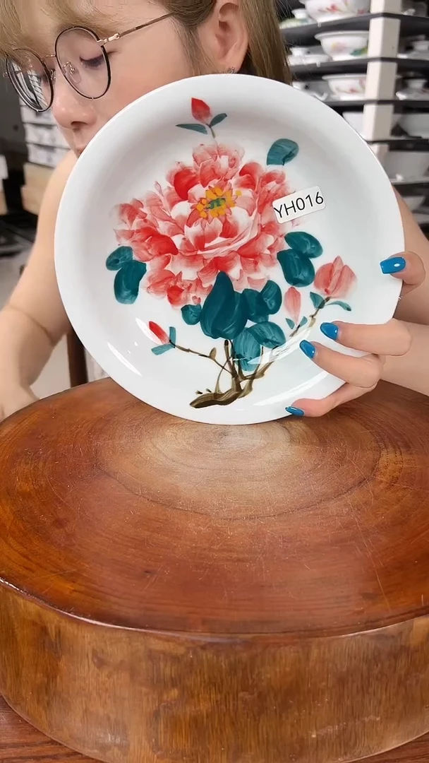 摆件景德镇手工手绘陶瓷