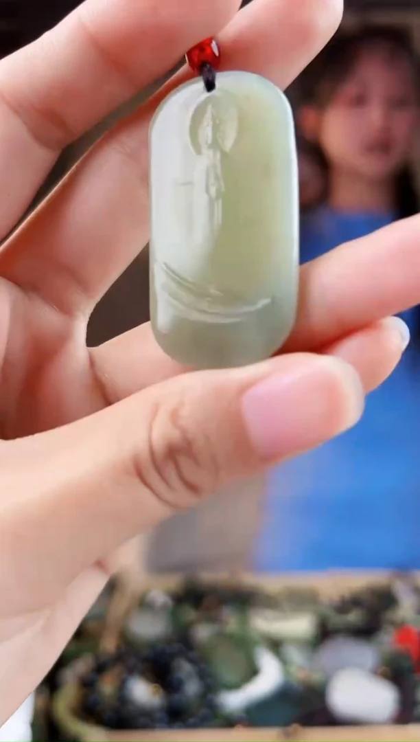 颈饰未镶嵌和田玉拍一发一，多样性发货