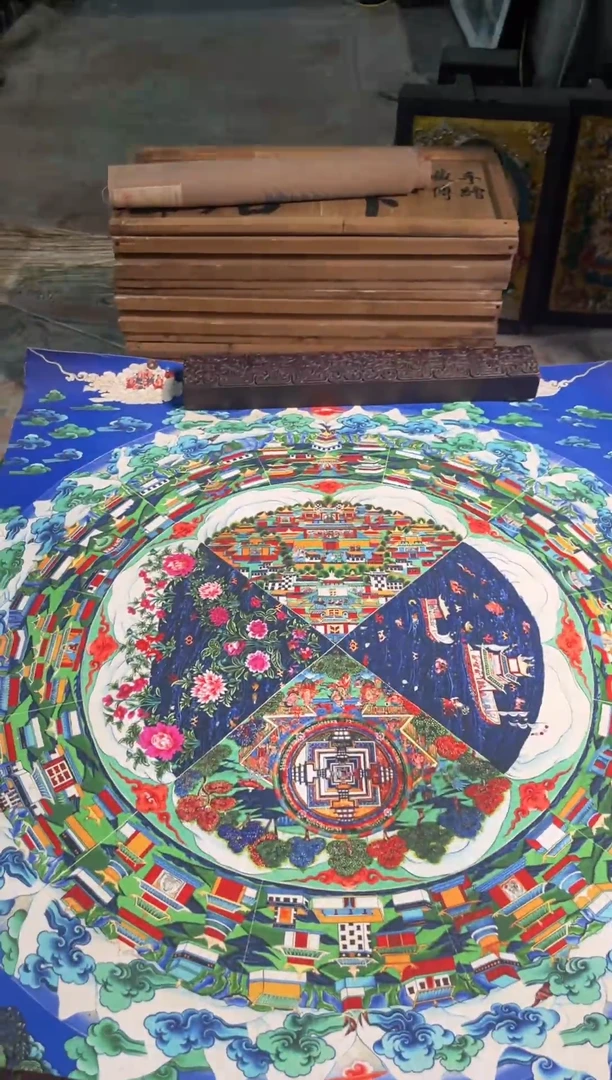 吊坠东东唐卡tk16