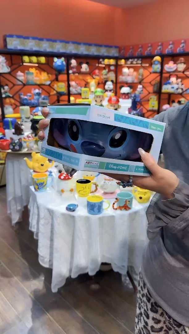 瓷片@@史迪奇水果沙拉碗（礼盒）