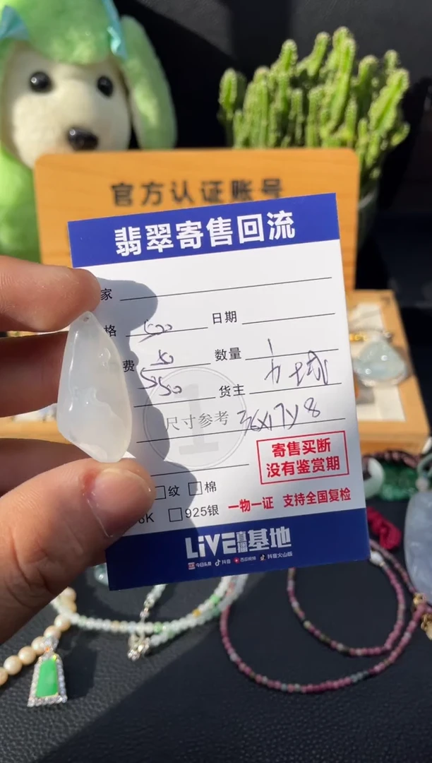 颈饰未镶嵌翡翠10148895
