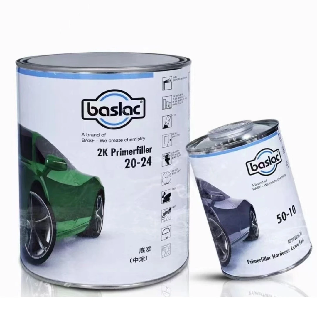 百事利20-24双组份中涂底漆7公斤+1L高固体含量填充附着力优异