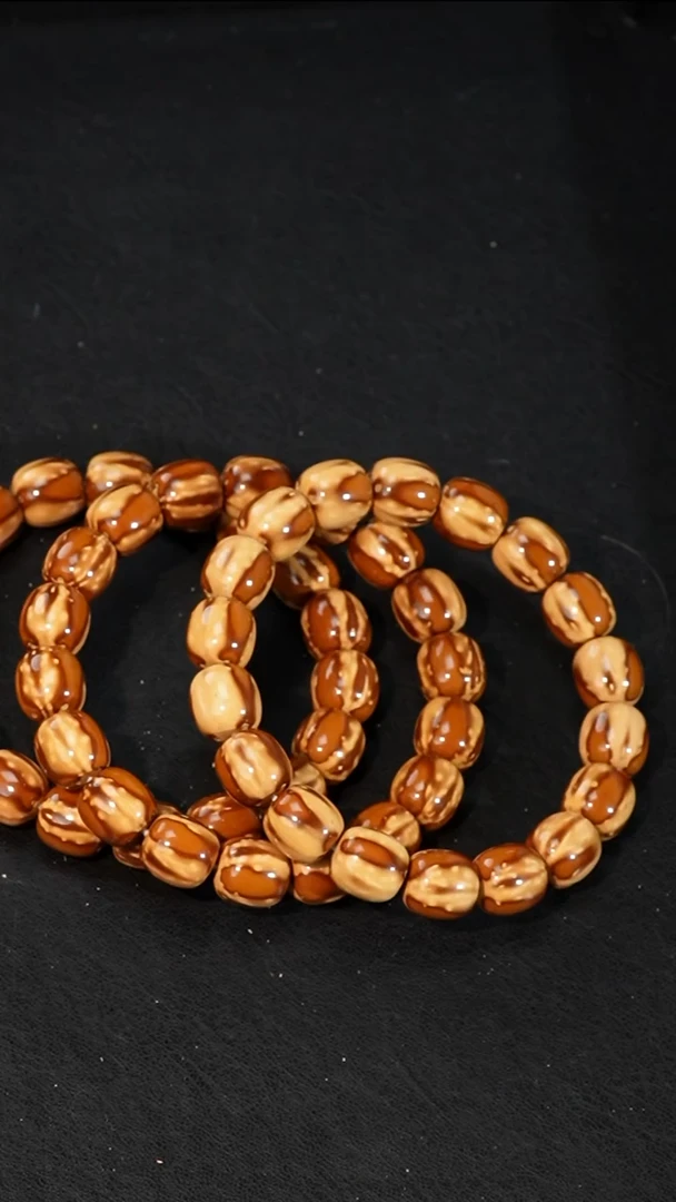 紫金鼠手串精品熊猫老型单圈11+mm