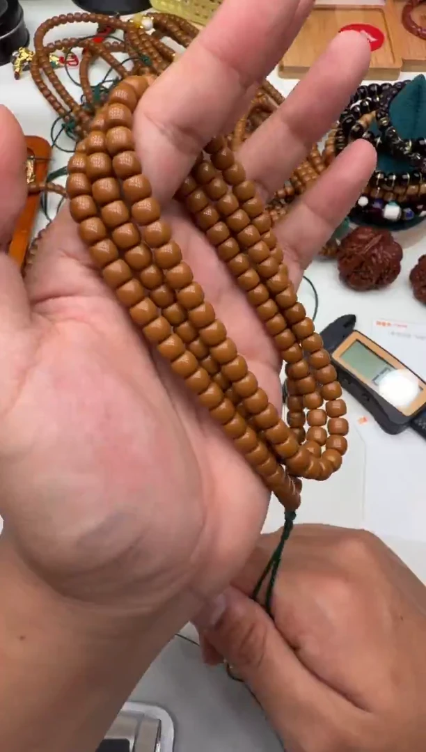 吊坠橄榄核粉压核尖全无白