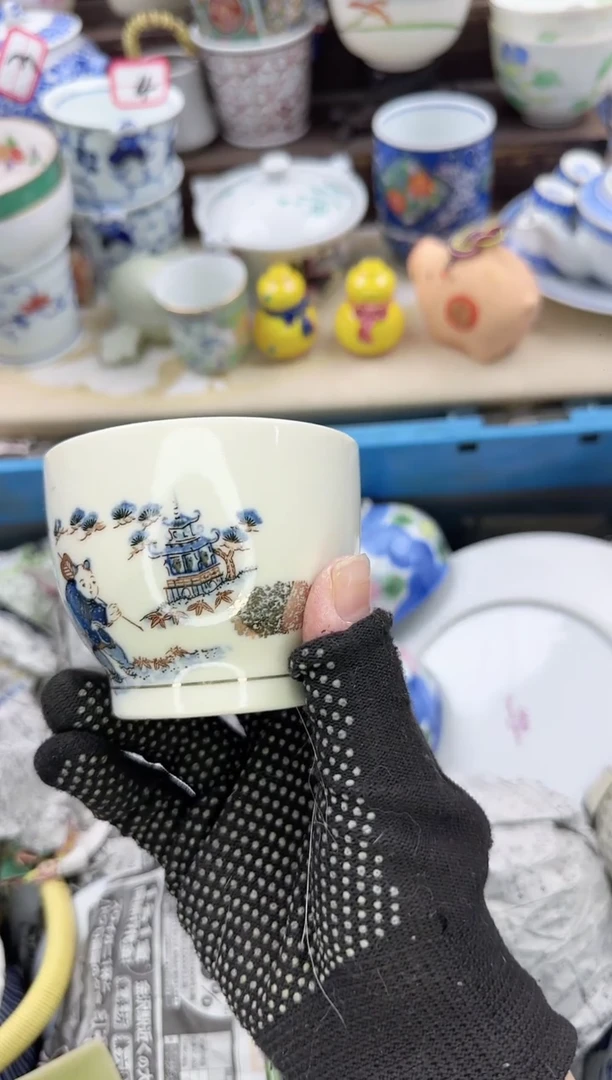 【闪购商品】瓷片0309中古瓷器满18包邮一单一付